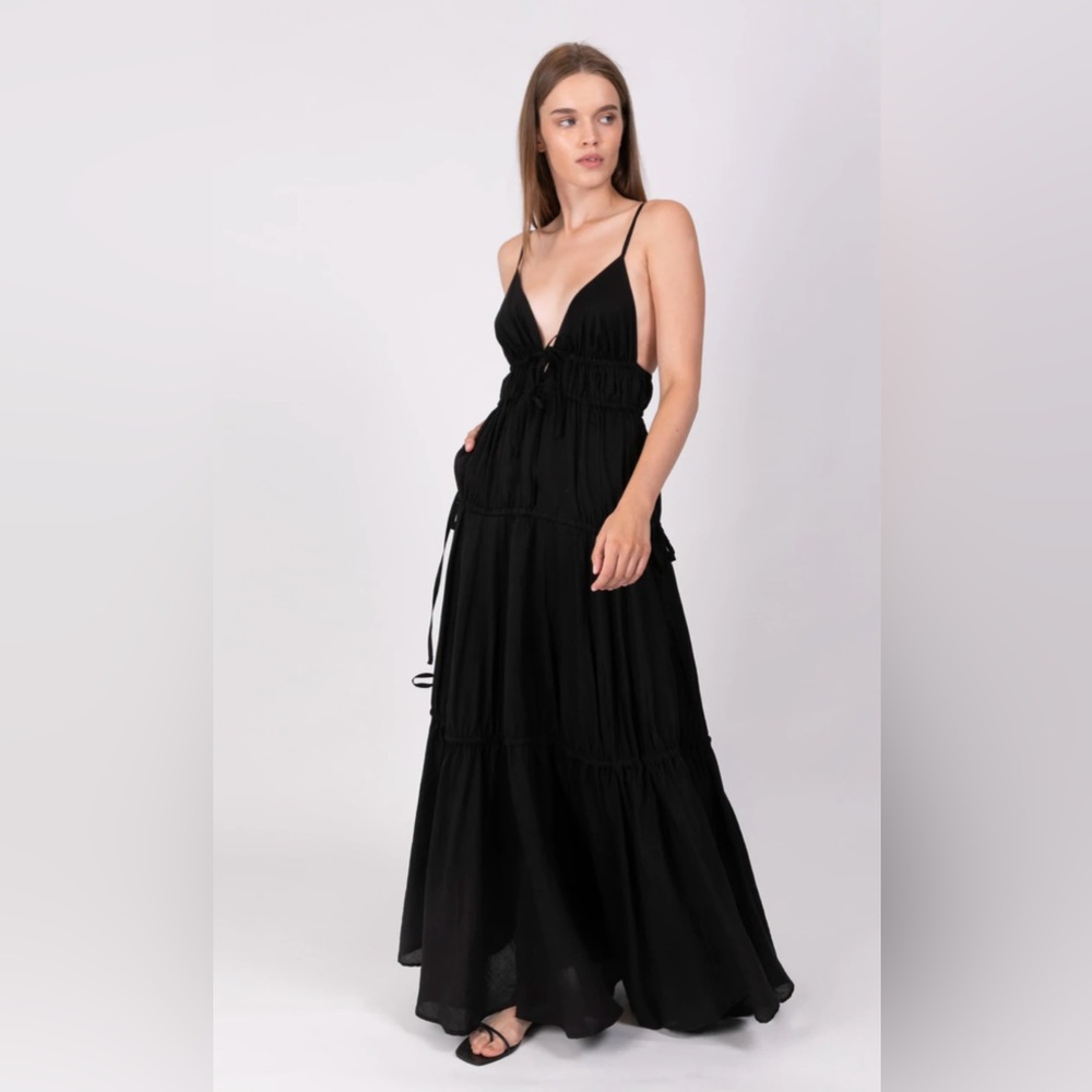 Sabina Musayev BNWT Primavera Dress // Black